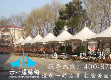 讓示一來(lái)告訴你膜結(jié)構(gòu)停車棚需要滿足的技術(shù)