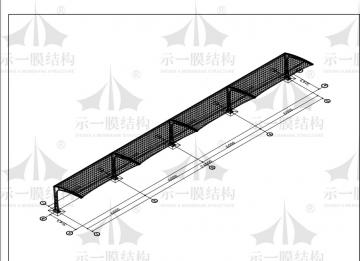 上海示一膜結構公司能直接設計膜結構工程圖紙嗎？