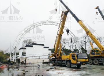 膜結構工程施工前的準備工作有那些？