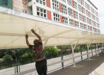 膜結構車棚鋼結構骨架的加固方法有哪些？