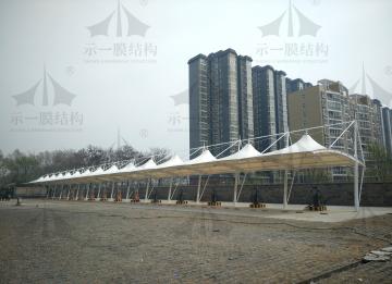 膜結(jié)構(gòu)車棚長久使用的秘訣是什么？
