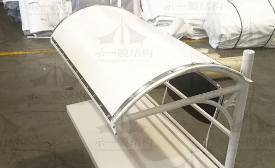 競(jìng)標(biāo)展會(huì)膜結(jié)構(gòu)遮陽(yáng)棚停車(chē)棚模品制作